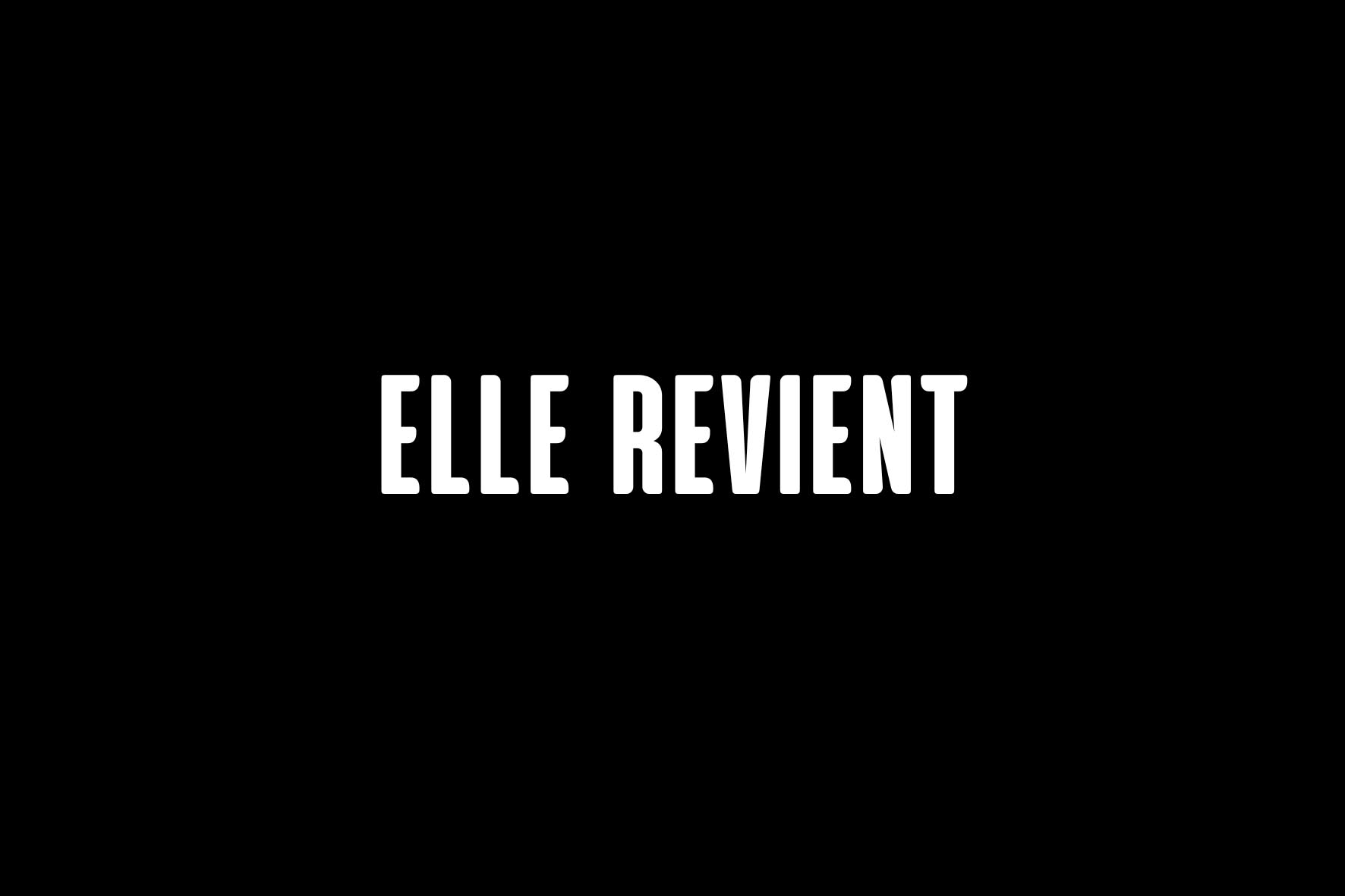 Elle revient